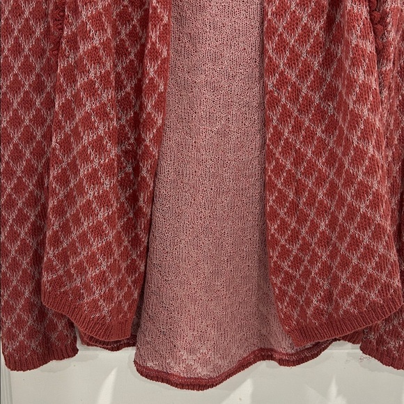 Anthropologie Knitted & Knotted Cotton Cashmere Blend Cardigan Sweater - Medium - Picture 5 of 9